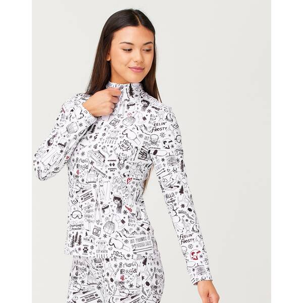 Thumbnail - KRIMSON KLOVER Baselayer Graffiti Top