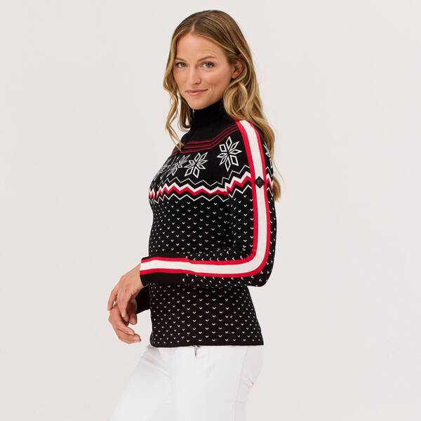 Thumbnail - KRIMSON KLOVER Strickpullover Snowhut Zip Neck