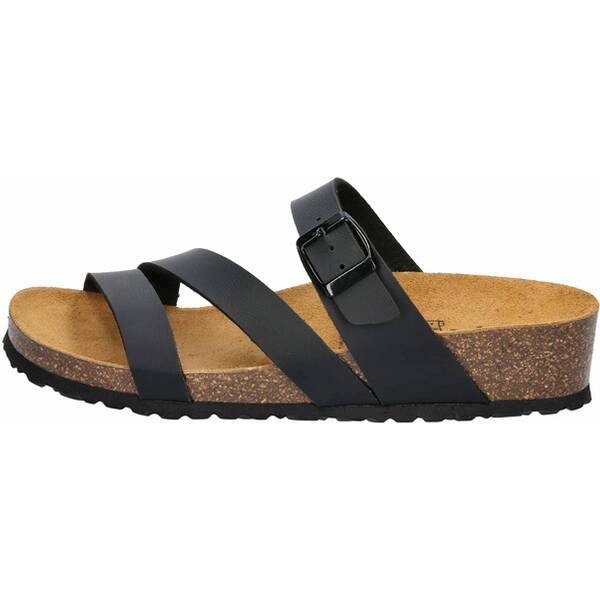 Thumbnail - LICO Damen Pantolette Natural Glitter