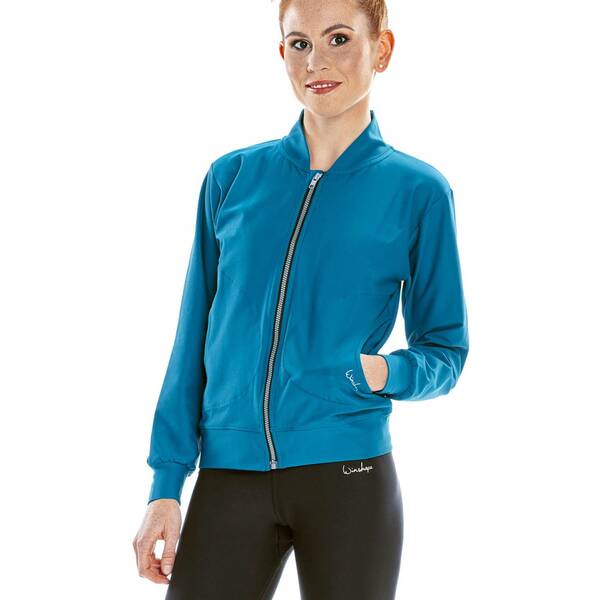 Thumbnail - WINSHAPE Damen Functional Comfort Bomber Jacket J007C