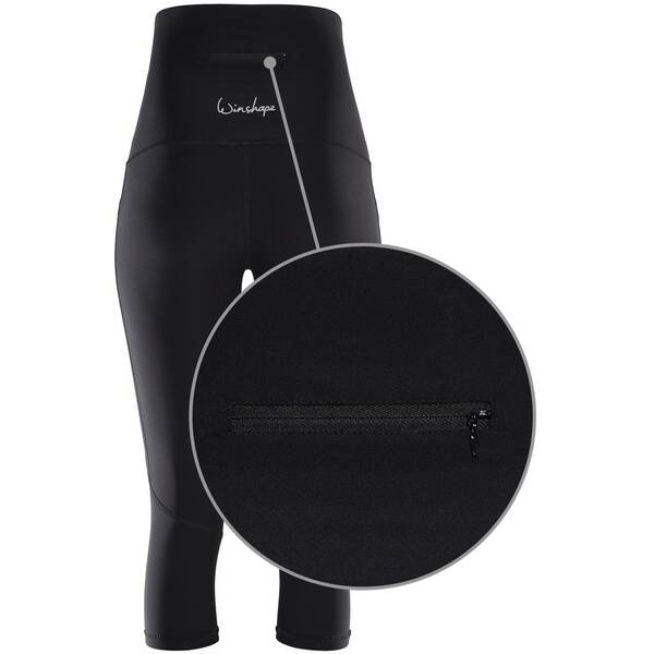 Thumbnail - WINSHAPE Damen Functional Power Shape High Waist 3/4-Tights mit drei Taschen HWL214