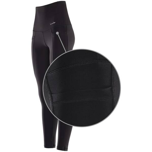 Thumbnail - WINSHAPE Damen Functional Comfort High Waist Tights mit drei taschen HWL115C