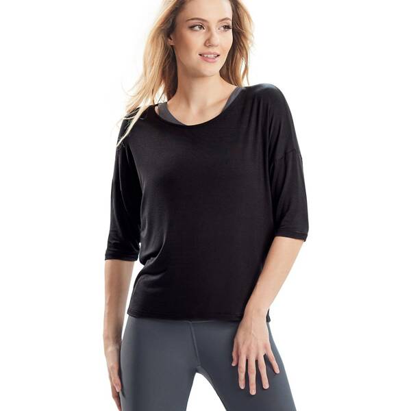 Thumbnail - WINSHAPE Damen Seidig weiches Bambus-3/4-Arm Shirt BAMS001