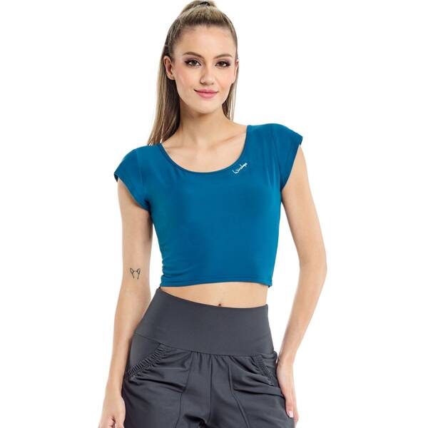 Thumbnail - WINSHAPE Damen Functional Light and Soft Cropped Kurzarmshirt AET137LS