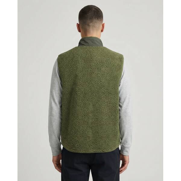 Thumbnail - JEFF GREEN Sherpa Fleeceweste Kale