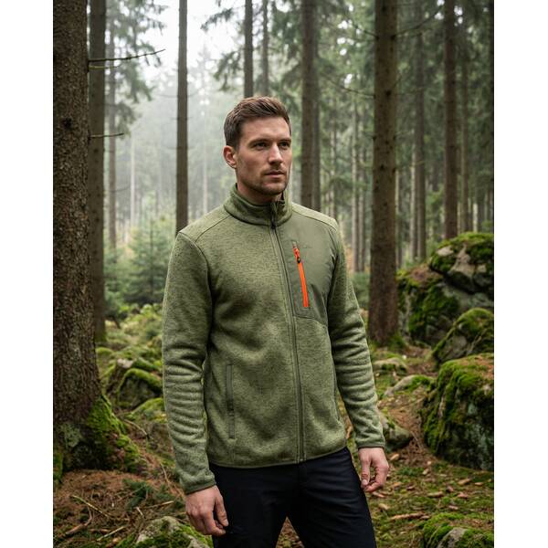 Thumbnail - JEFF GREEN Strick Fleecejacke Kaleva