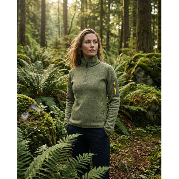 Thumbnail - JEFF GREEN 1/4 Zip Strickfleecepullover Helmi