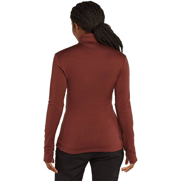 Thumbnail - ICEBREAKER Icebreaker Damen Kleid Mer 260 Quantum IV LS Zip