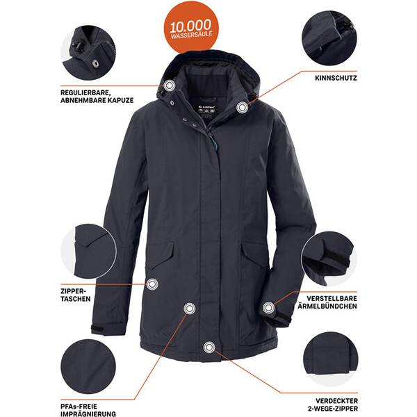 Thumbnail - KILLTEC killtec Damen Funktionsjacke Jacke