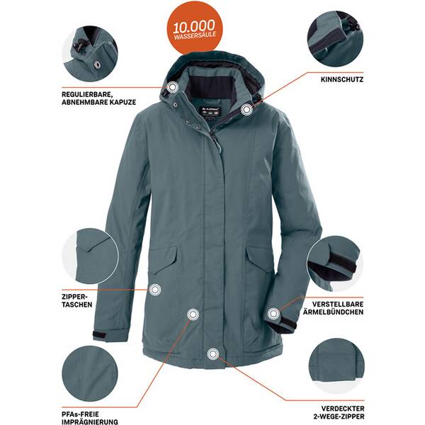 Thumbnail - KILLTEC killtec Damen Funktionsjacke Jacke