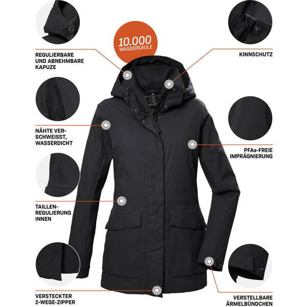 Thumbnail - GIGA DX G.I.G.A. DX by killtec Damen GS 54 WMN JCKT