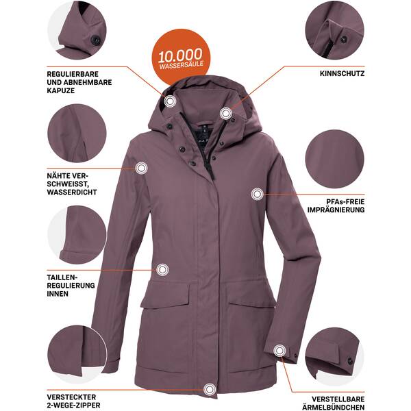 Thumbnail - GIGA DX G.I.G.A. DX by killtec Damen GS 54 WMN JCKT