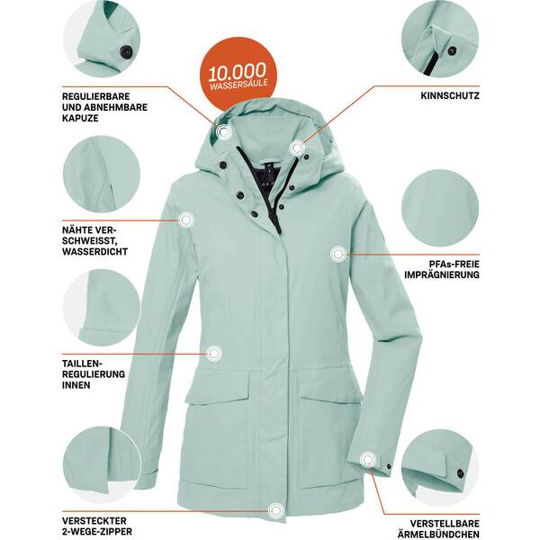 Thumbnail - GIGA DX G.I.G.A. DX by killtec Damen GS 54 WMN JCKT