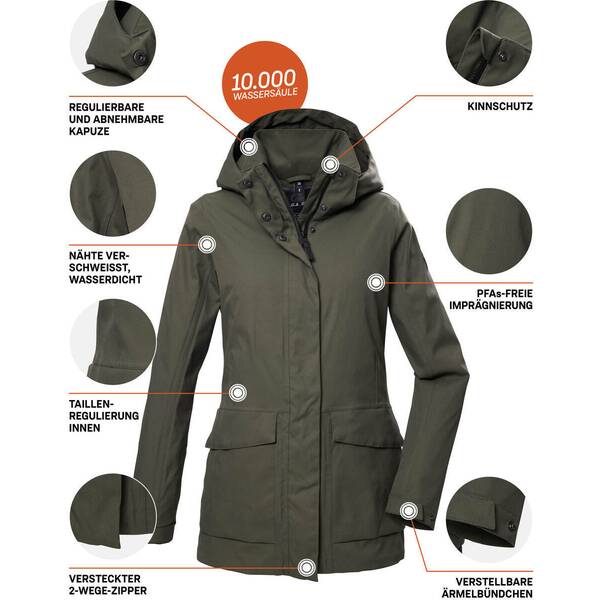 Thumbnail - GIGA DX G.I.G.A. DX by killtec Damen GS 54 WMN JCKT