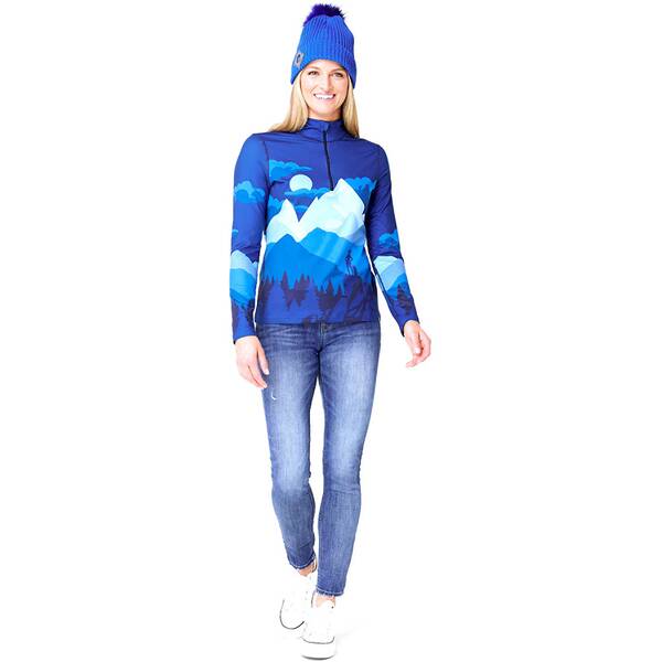 Thumbnail - KRIMSON KLOVER Krimson Klover Damen Sweatshirt Krimson Klover W BRIDGER BASELAYER TOP