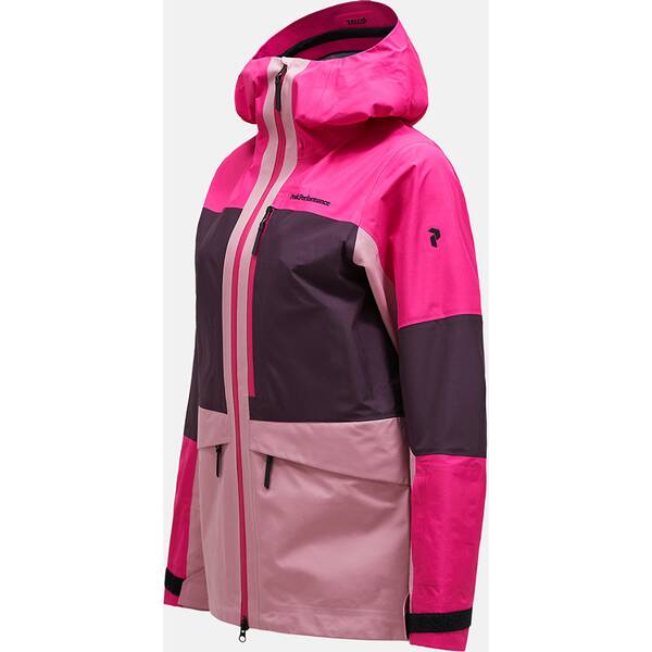 Thumbnail - PEAK PERFORMANCE Peak Performance Damen Jacke Gravity Gore-Tex 3L Jac-BEETROOT