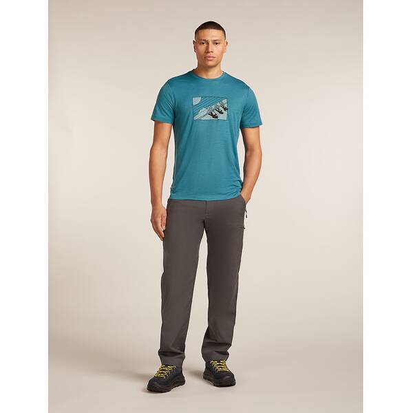 Thumbnail - ICEBREAKER Icebreaker Herren T-Shirts/Tanks ku.Arm He/Uni Men Merino 150 Tech Lite SS Tee In