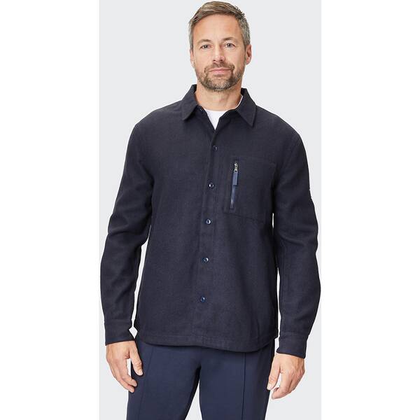 Thumbnail - JOY Joy Herren T-Shirt BG - Tech fleece overshirt