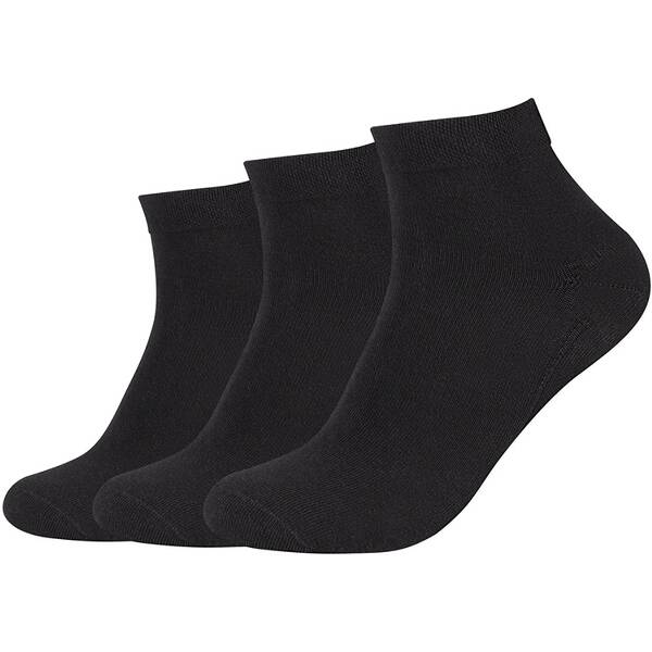 Thumbnail - CAMANO Camano Unisex Soft Quarter Socken (3er Pack)