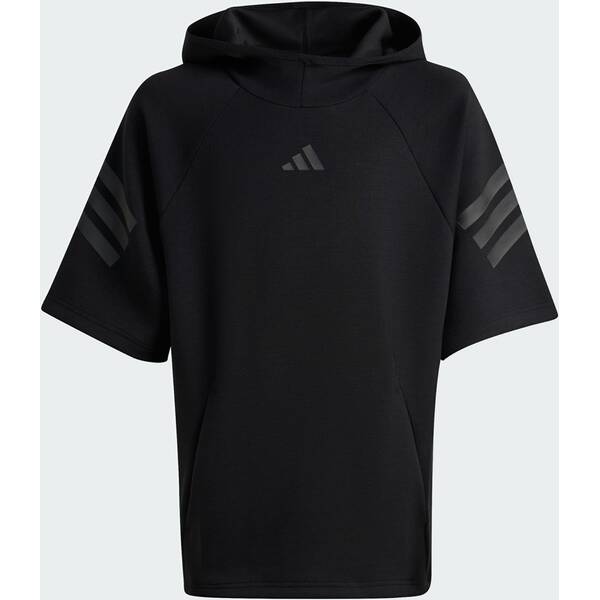 Thumbnail - ADIDAS SPORT FUTURE ICONS 3 STRIPES SHORT SLEEVE HOODIE