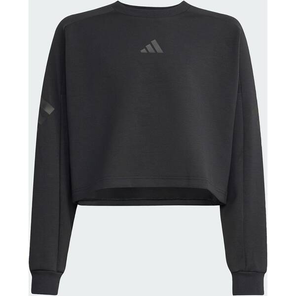 Thumbnail - ADIDAS SPORT FUTURE ICONS 3 STRIPES CROPPED SWEATSHIRT