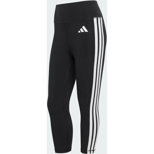 Thumbnail - ADIDAS Optime Essentials Workout 3-Stripes 3/4 Leggings