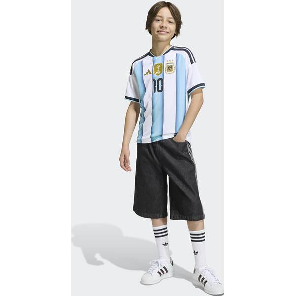 Thumbnail - ADIDAS Argentina 26 Home Messi Kids Jersey