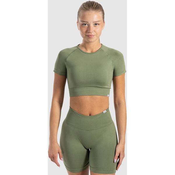 Thumbnail - SMILODOX Crop Shirt Elna