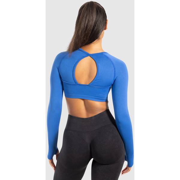 Thumbnail - SMILODOX Crop Longsleeve Linnea