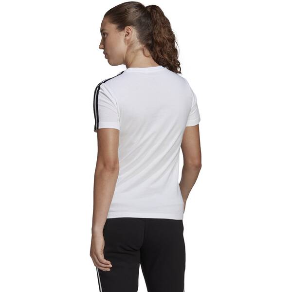 Thumbnail - ADIDAS Damen Shirt LOUNGEWEAR Essentials Slim 3-Streifen