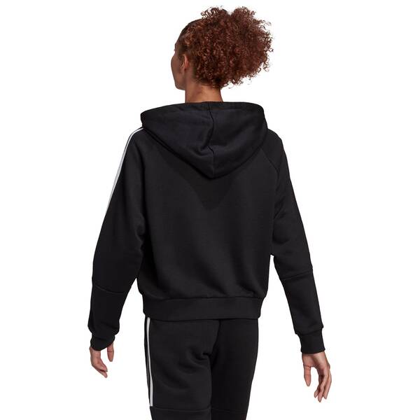 Thumbnail - ADIDAS Damen Essentials Loose-Cut 3-Stripes Cropped Hoodie