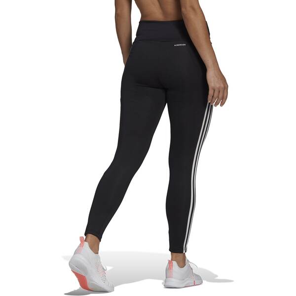 Thumbnail - ADIDAS Damen Designed To Move High-Rise 3-Streifen Sport 7/8-Tight