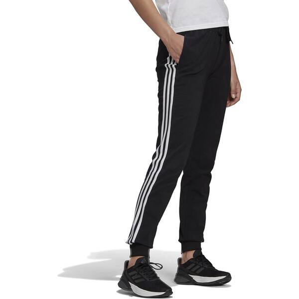 Thumbnail - ADIDAS Damen Sporthose Essentials Single Jersey 3-Streifen
