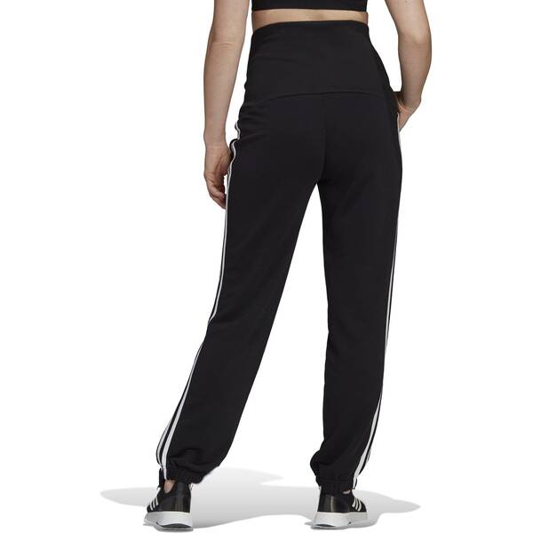 Thumbnail - ADIDAS Damen Essentials Cotton 3-Streifen Hose – Umstandsmode