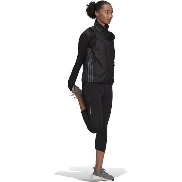 Thumbnail - ADIDAS Damen Weste Run Icon 3-Streifen Running Wind