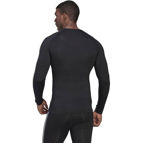 Thumbnail - ADIDAS Herren Shirt Techfit 3-Streifen Training