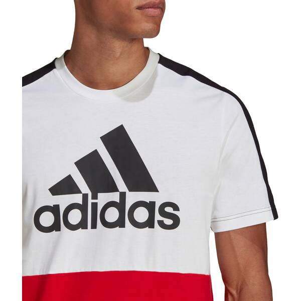 Thumbnail - ADIDAS Herren Essentials Colorblock Single Jersey T-Shirt