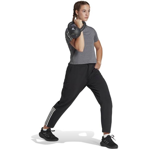 Thumbnail - ADIDAS Damen Sporthose Train Essentials Regular-Fit Cotton