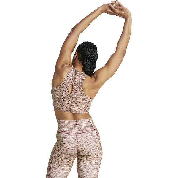 Thumbnail - ADIDAS Damen Shirt Yoga Studio Print