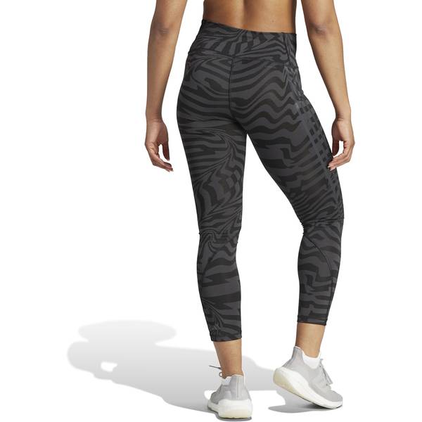 Thumbnail - ADIDAS Damen Tight Optime TrainIcons Jacquard 3-Streifen