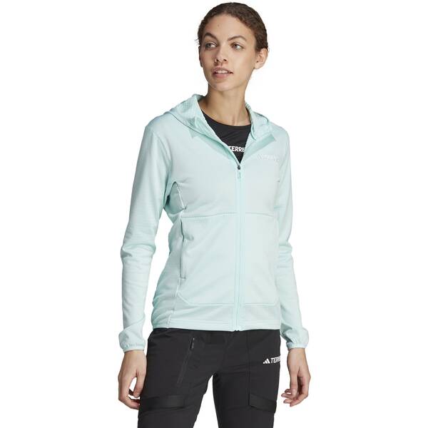 Thumbnail - ADIDAS Damen Jacke TERREX XPERIOR LIGHT HOODED FLEECE
