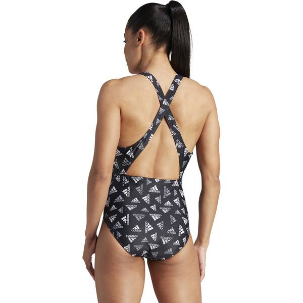 Thumbnail - ADIDAS Damen Badeanzug Allover Print Sportswear