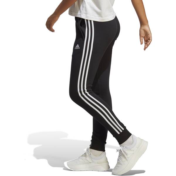Thumbnail - ADIDAS Damen Hose Essentials 3-Streifen French Terry Cuffed