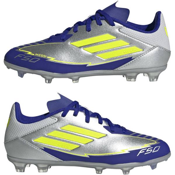 Thumbnail - ADIDAS Kinder Fussball-Rasenschuhe F50 League Messi Kids FG/MG