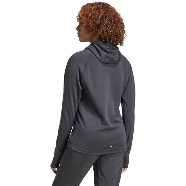 Thumbnail - ADIDAS Damen Kapuzensweat Own the Run 3-Streifen