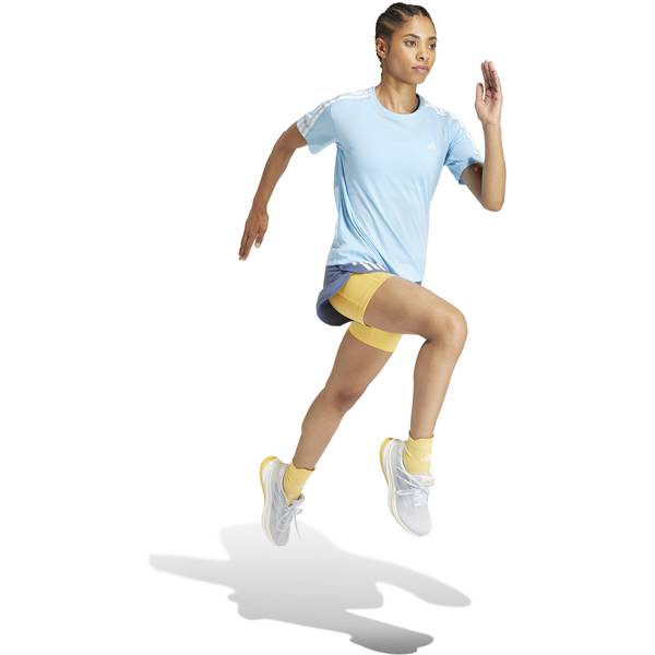 Thumbnail - ADIDAS Damen T-Shirt Own the Run 3-Streifen