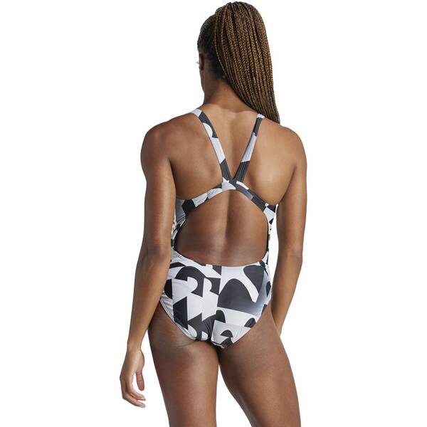 Thumbnail - ADIDAS Damen Badeanzug 3-Streifen Graphic