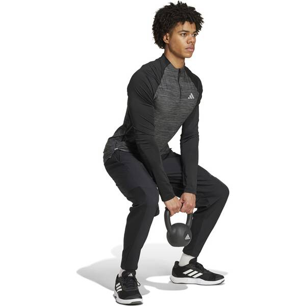 Thumbnail - ADIDAS Herren Jacke Gym+ Training 3-Streifen 1/4-Zip