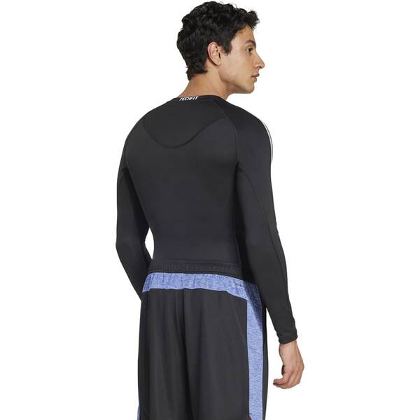 Thumbnail - ADIDAS Herren Shirt TECHFIT Compression Training 3-Streifen