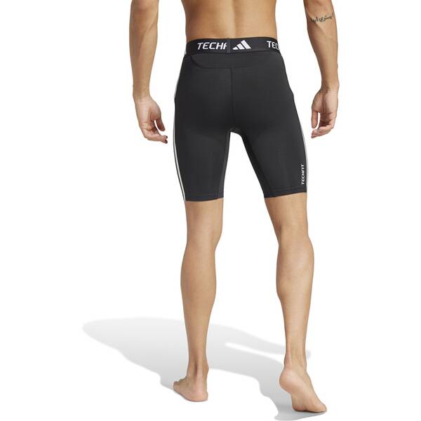 Thumbnail - ADIDAS Herren Tight TECHFIT Compression Training 3-Streifen kurze